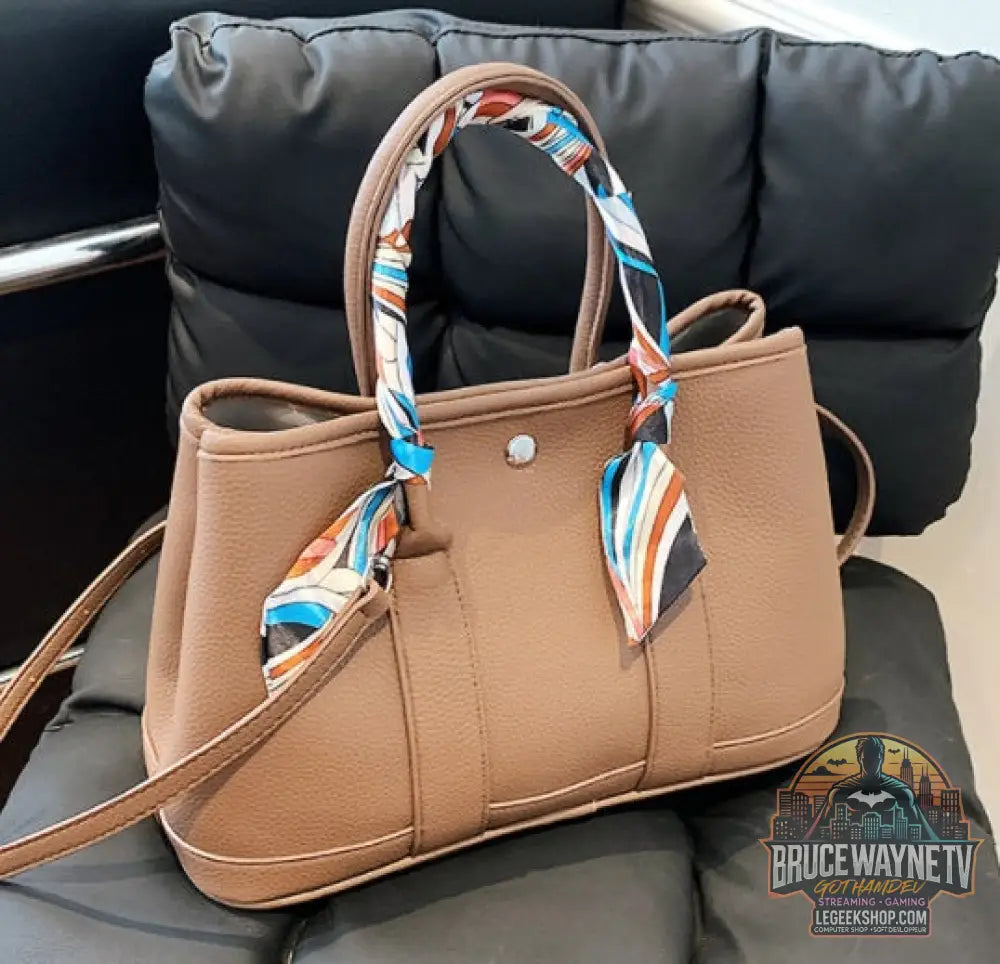 Sac Main Femme Foulard Bandoulière Crossbody Élégant - Sac Femme