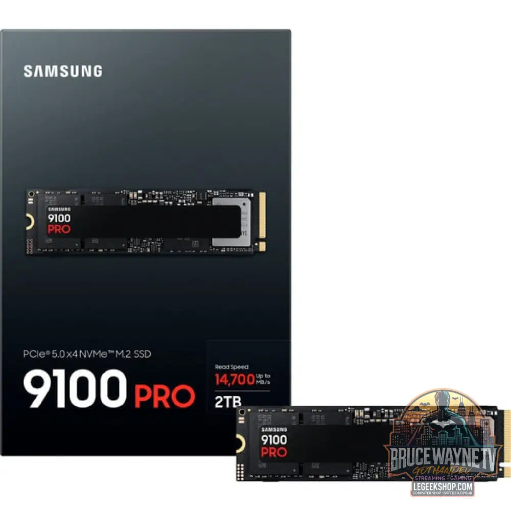 Samsung 9100 PRO 2 TB, SSD PCIe 5.0 x4, NVMe 2.0, M.2 2280 - Samsung - vue 3