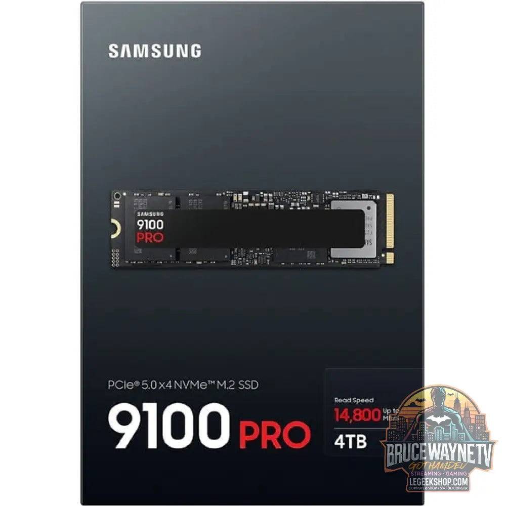 Samsung 9100 PRO 4 TB, SSD PCIe 5.0 x4, NVMe 2.0, M.2 2280 - Samsung - vue 6