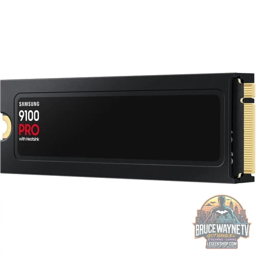 Samsung 9100 PRO Heatsink 1 TB, SSD PCIe 5.0 x4, NVMe 2.0, M.2 2280 - Samsung - vue 6