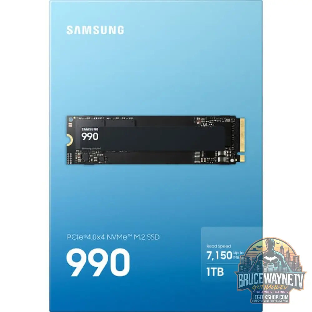 Samsung 990 1 TB, SSD PCIe 4.0 x4, NVMe 2.0, M.2 2280, intern - Samsung - vue 3