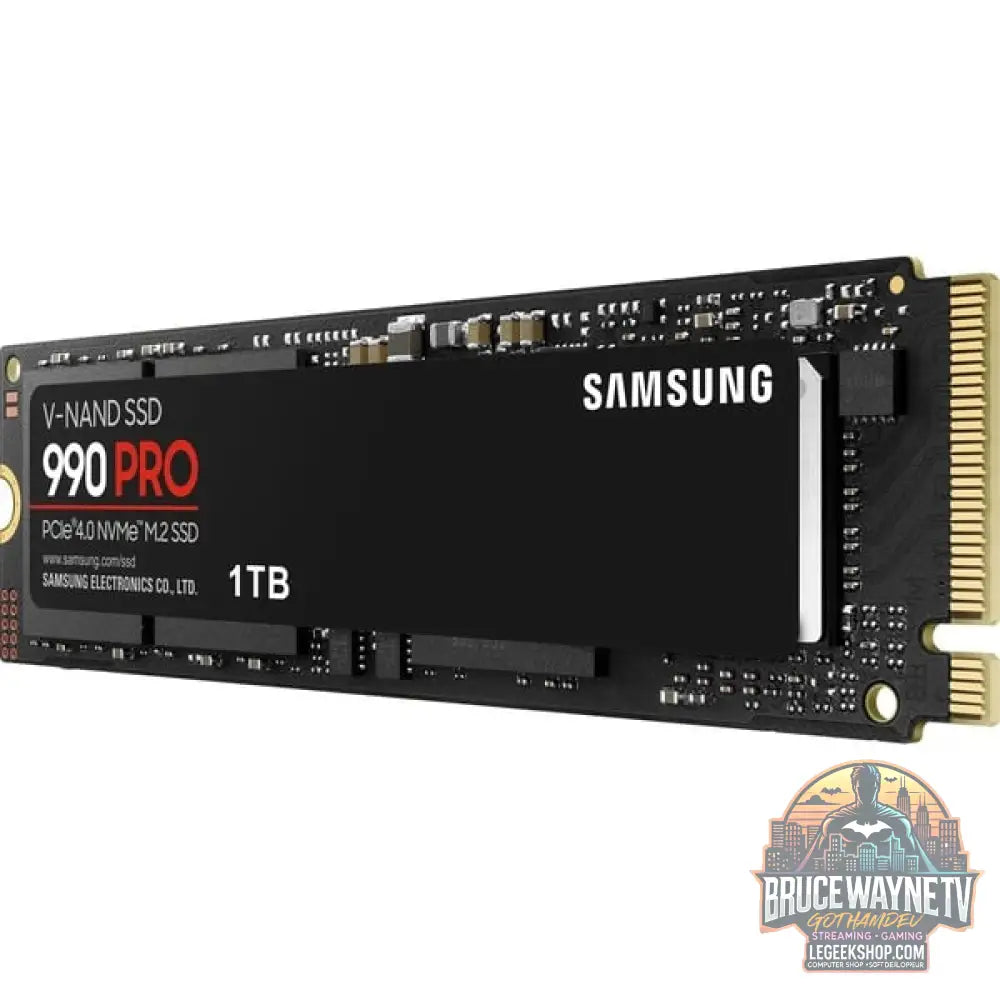 Samsung 990 PRO 1 TB, SSD PCIe 4.0 x4, NVMe 2, M.2 2280, intern - Samsung - vue 3