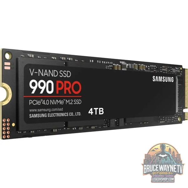 Samsung 990 PRO 4 TB, SSD PCIe 4.0 x4, NVMe 2, M.2 2280, intern - Samsung