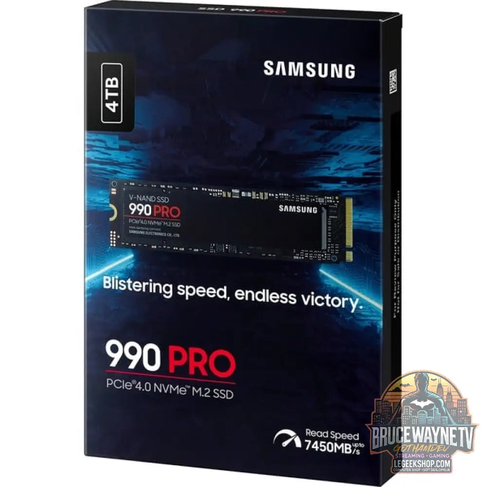 Samsung 990 PRO 4 TB, SSD PCIe 4.0 x4, NVMe 2, M.2 2280, intern - Samsung - vue 5