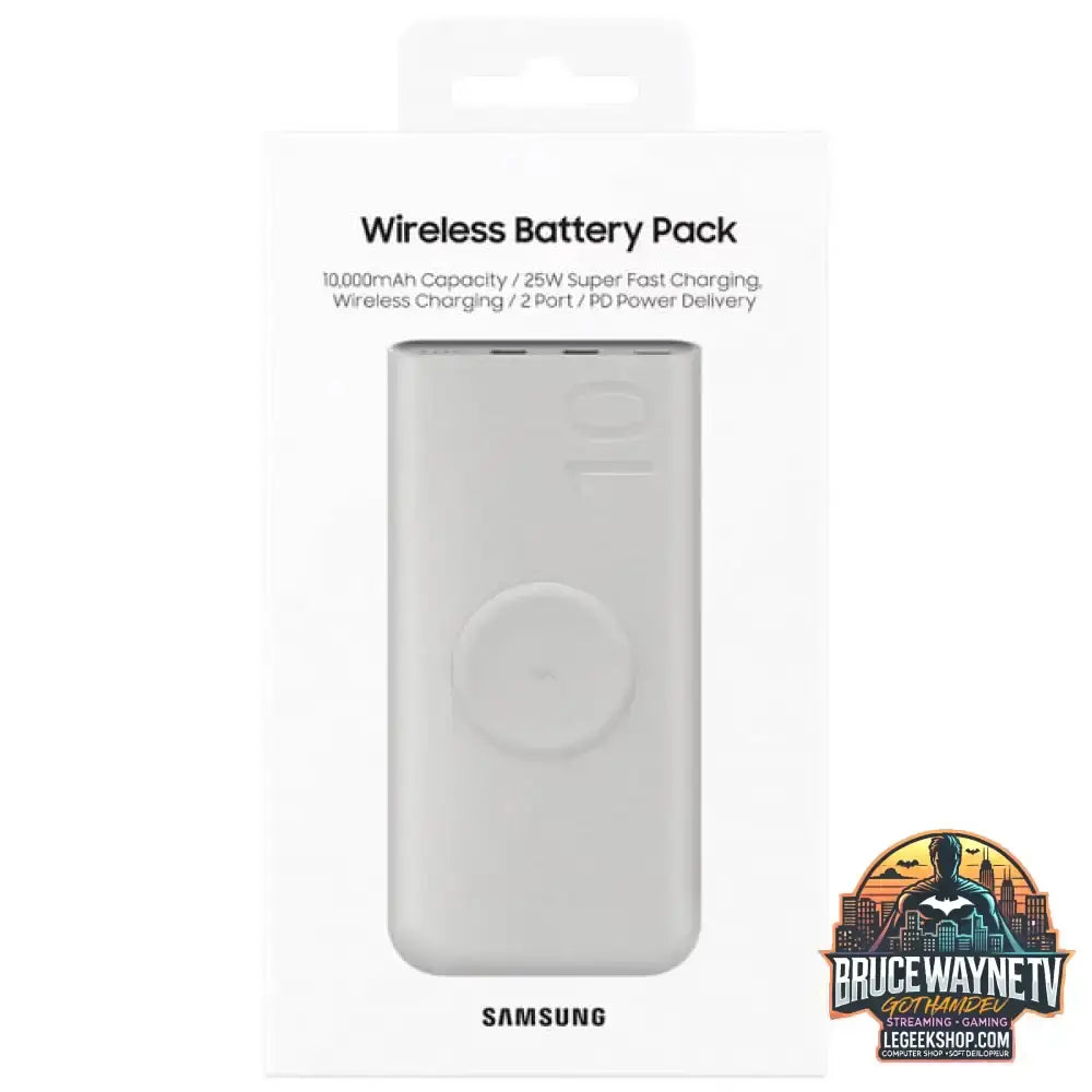 Samsung Induktive Powerbank 10.000 mAh EB-U2510 beige - Samsung - vue 7