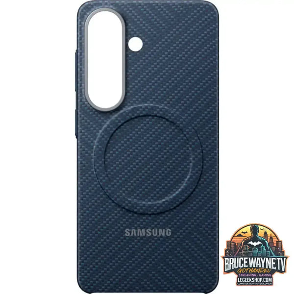 Samsung Carbon Magnet Case, Handyhülle dunkelblau, Samsung Galaxy S26 - Samsung
