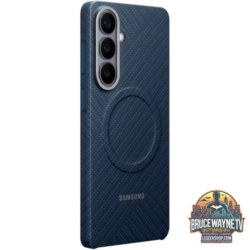 Samsung Carbon Magnet Case, Handyhülle dunkelblau, Samsung Galaxy S26+ - Samsung - vue 3