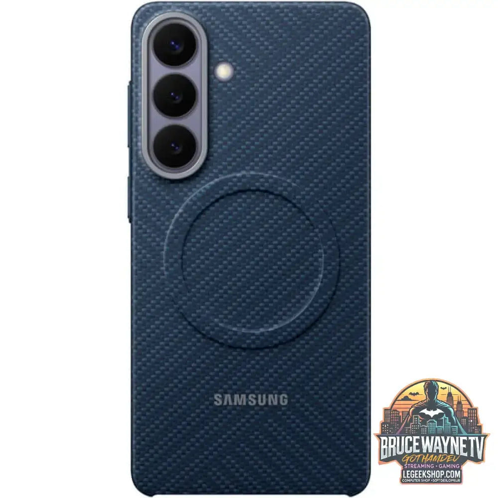 Samsung Carbon Magnet Case, Handyhülle dunkelblau, Samsung Galaxy S26+ - Samsung - vue 4