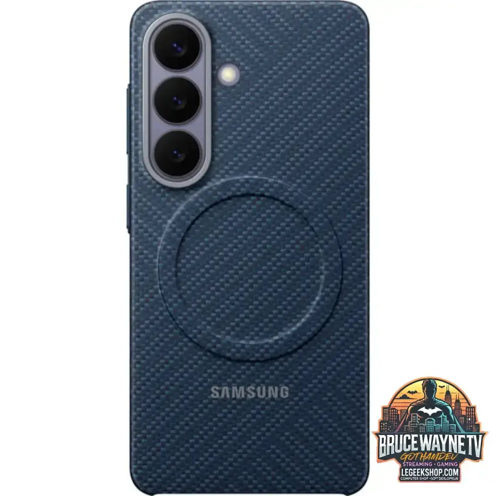 Samsung Carbon Magnet Case, Handyhülle dunkelblau, Samsung Galaxy S26 - Samsung - vue 4