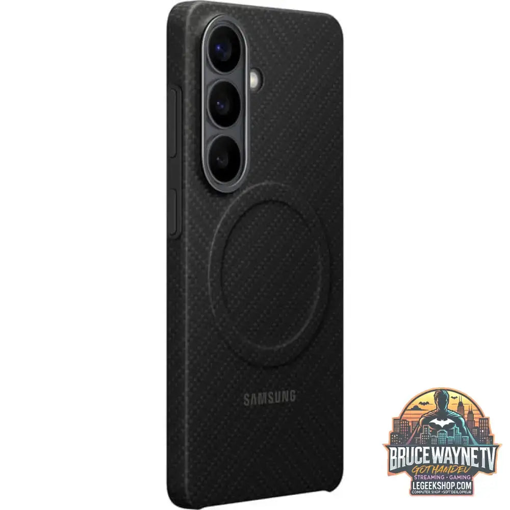 Samsung Carbon Magnet Case, Handyhülle schwarz, Samsung Galaxy S26 - Samsung - vue 3