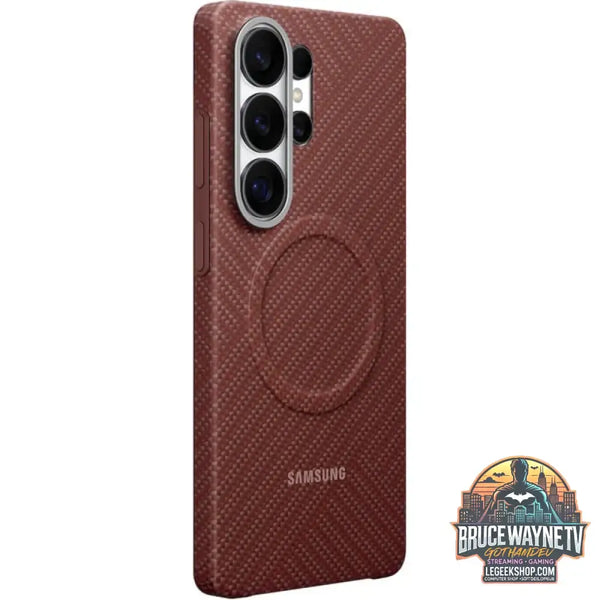Samsung Carbon Magnet Case, Handyhülle rot, Samsung Galaxy S26 Ultra - Samsung