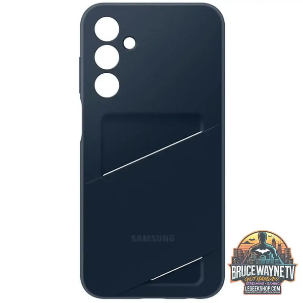 Samsung Card Slot Case, Handyhülle dunkelblau, Samsung Galaxy A25 5G - Feature: Aussparung für Kamera