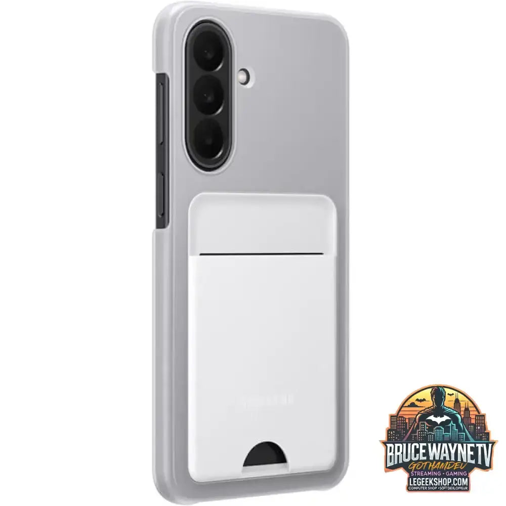 Samsung Card Slot Case, Handyhülle hellgrau, Samsung Galaxy A27 5G - Samsung - vue 3