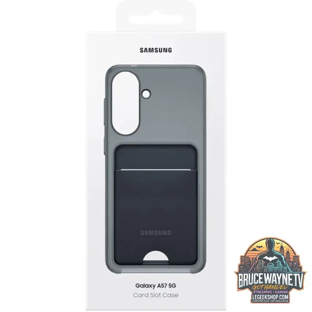 Samsung Card Slot Case, Handyhülle schwarz, Samsung Galaxy A57 5G - Samsung - vue 3