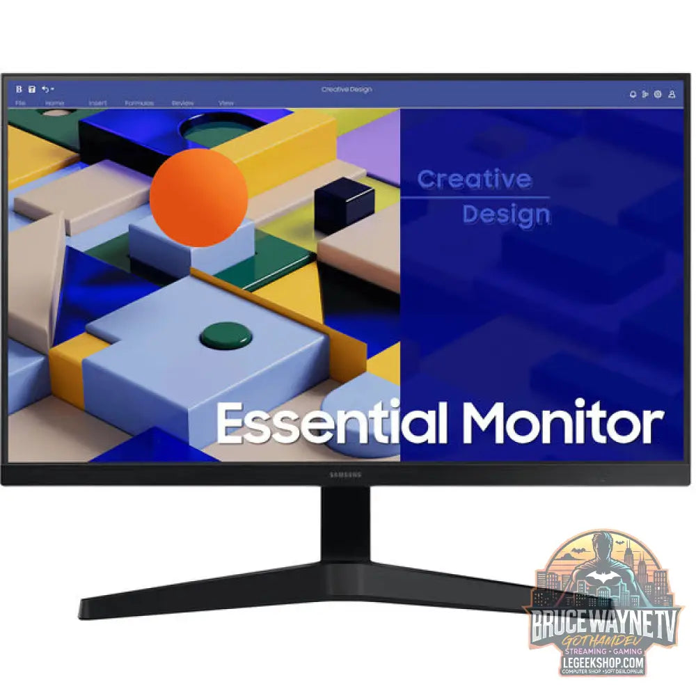 Samsung Essential S24D304GAU 23,8" Full HD IPS 100 Hz - Samsung - vue 3