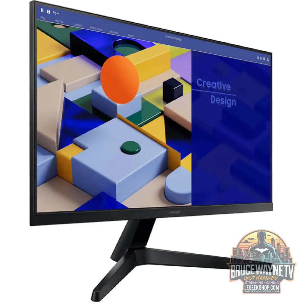 Samsung Essential S24D304GAU 23,8" Full HD IPS 100 Hz - Samsung - vue 2