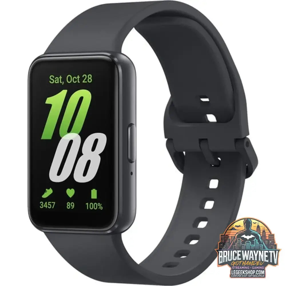 Samsung Galaxy Fit3, Fitnesstracker schwarz, Bluetooth - Samsung - vue 3
