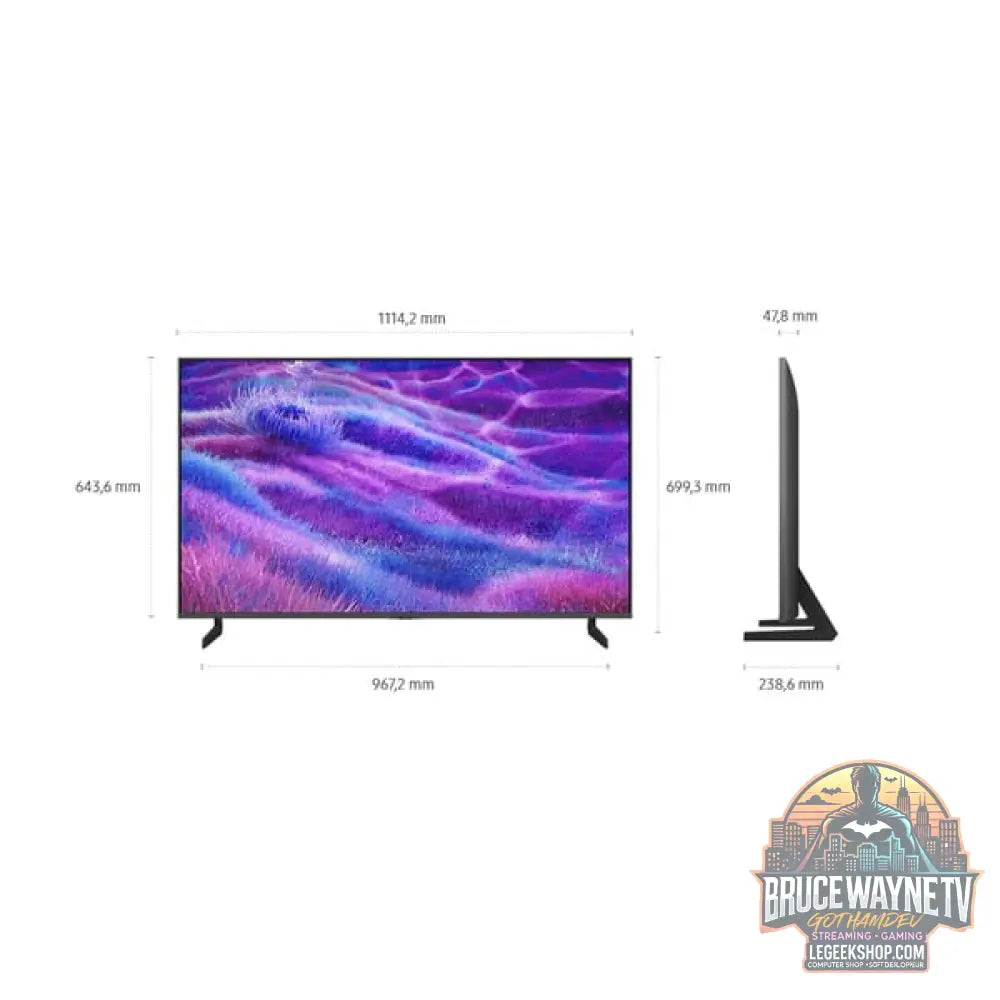 Samsung GQ50QN80FAUXZG, QLED-Fernseher - Samsung - vue 3