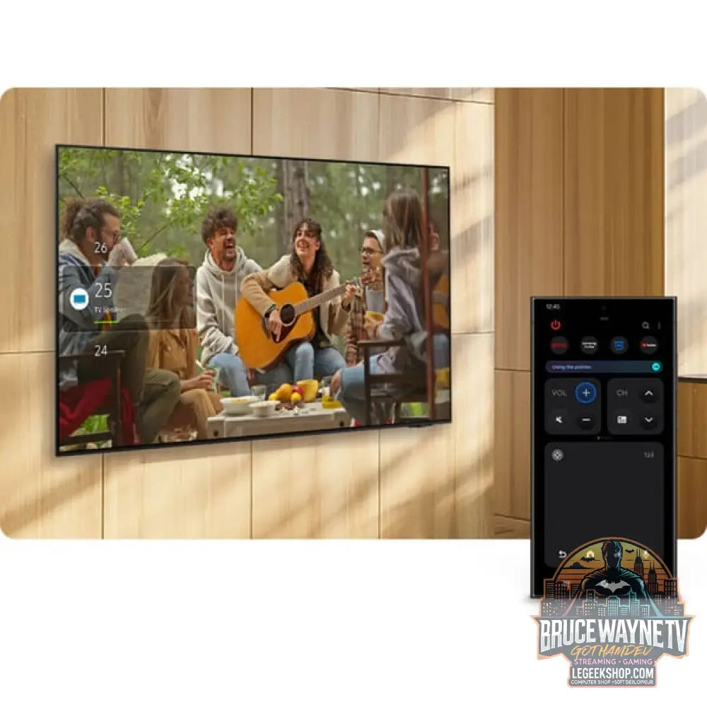 Samsung GU43U7099FUXZG, LED-Fernseher - Samsung - vue 5