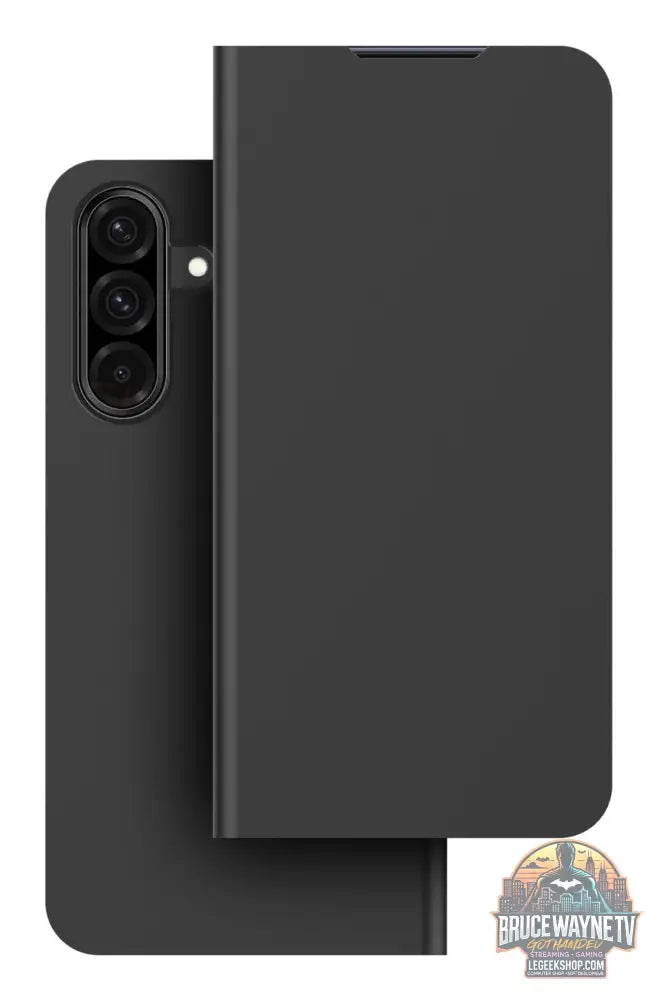 Samsung Mobeen Flip Cover, coque noir, Samsung Galaxy A37 5G