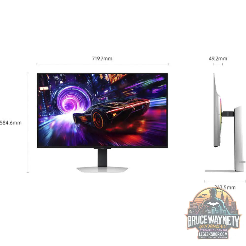 Samsung Odyssey S32FG814SU QD-OLED 32" 3840 × 2160 px QD-OLED 240 Hz - Samsung - vue 17