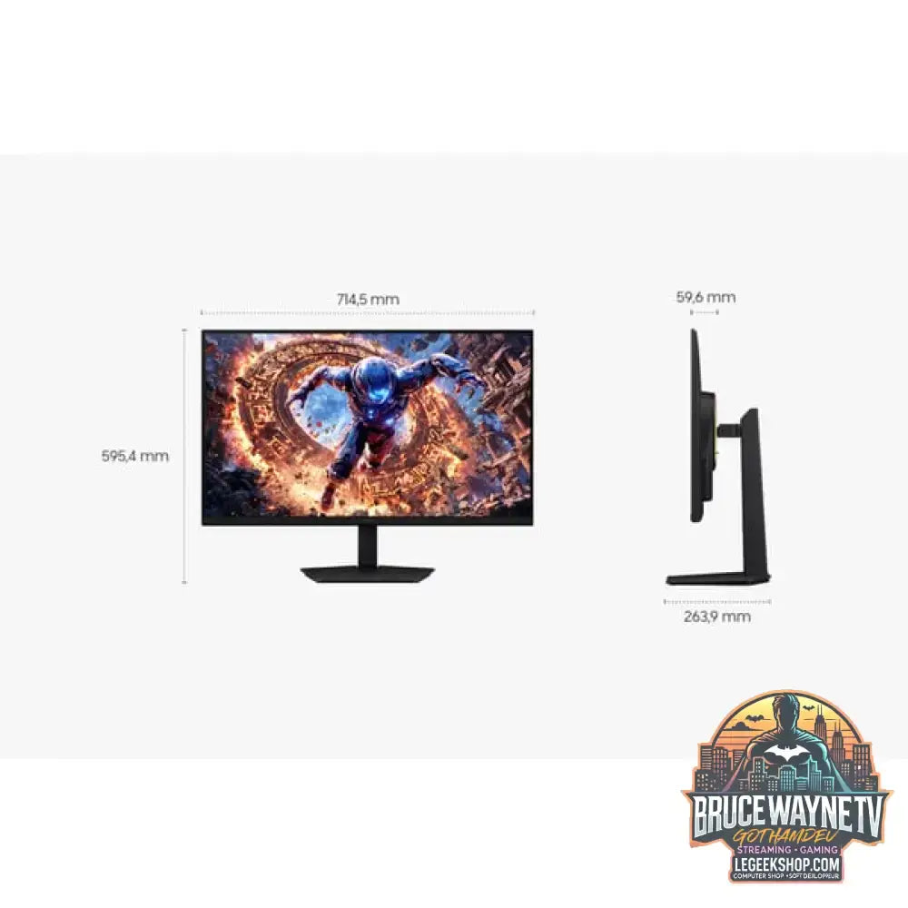 Samsung Odyssey S32HG806ES, Gaming-Monitor - vue 16