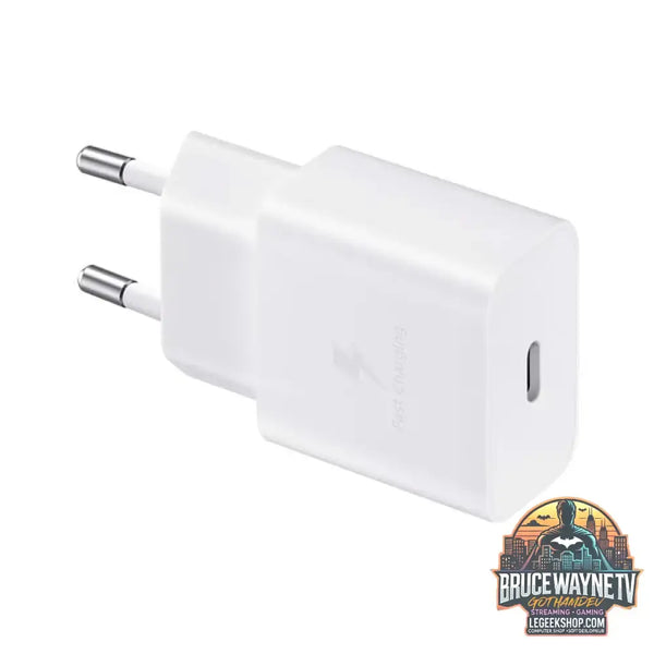 Samsung Schnellladegerät 15 Watt EP-T1510, mit Kabel weiß, PD, 1 Meter Kabel - Samsung