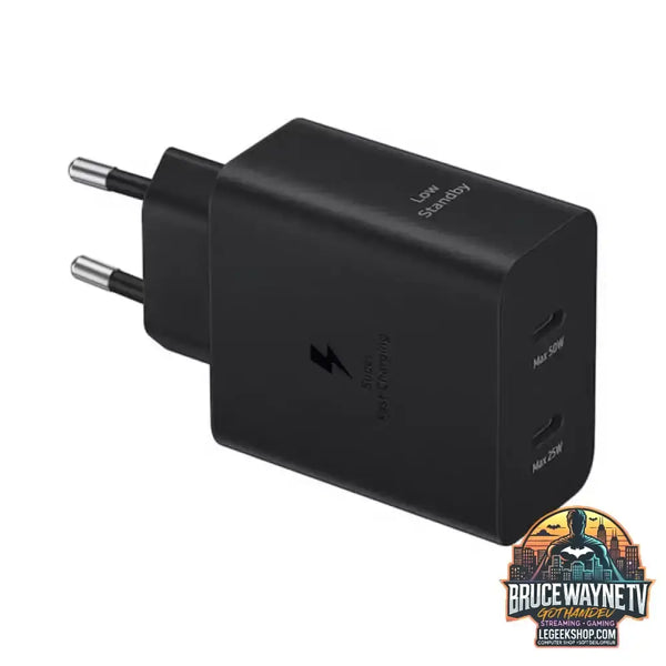 Samsung Schnellladegerät 50W Power Duo + 5A Kabel T5020 Black schwarz - Samsung