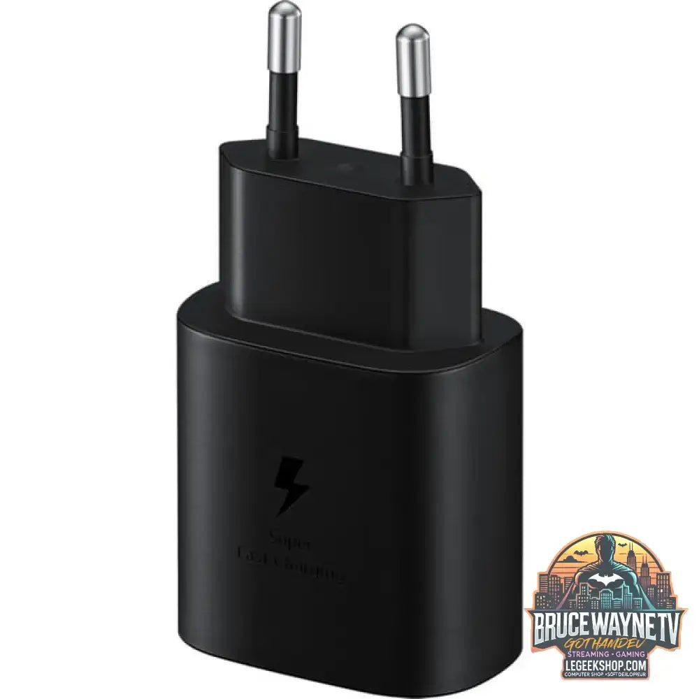 Samsung Schnellladegerät EP-TA800 schwarz, USB Type-C, 25 W - Samsung - vue 2