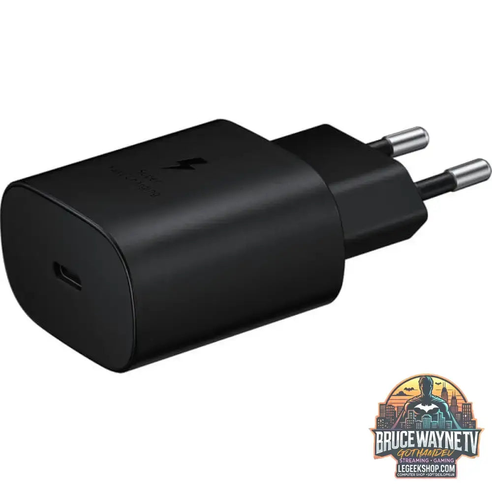 Samsung Schnellladegerät EP-TA800 schwarz, USB Type-C, 25 W - Samsung - vue 5
