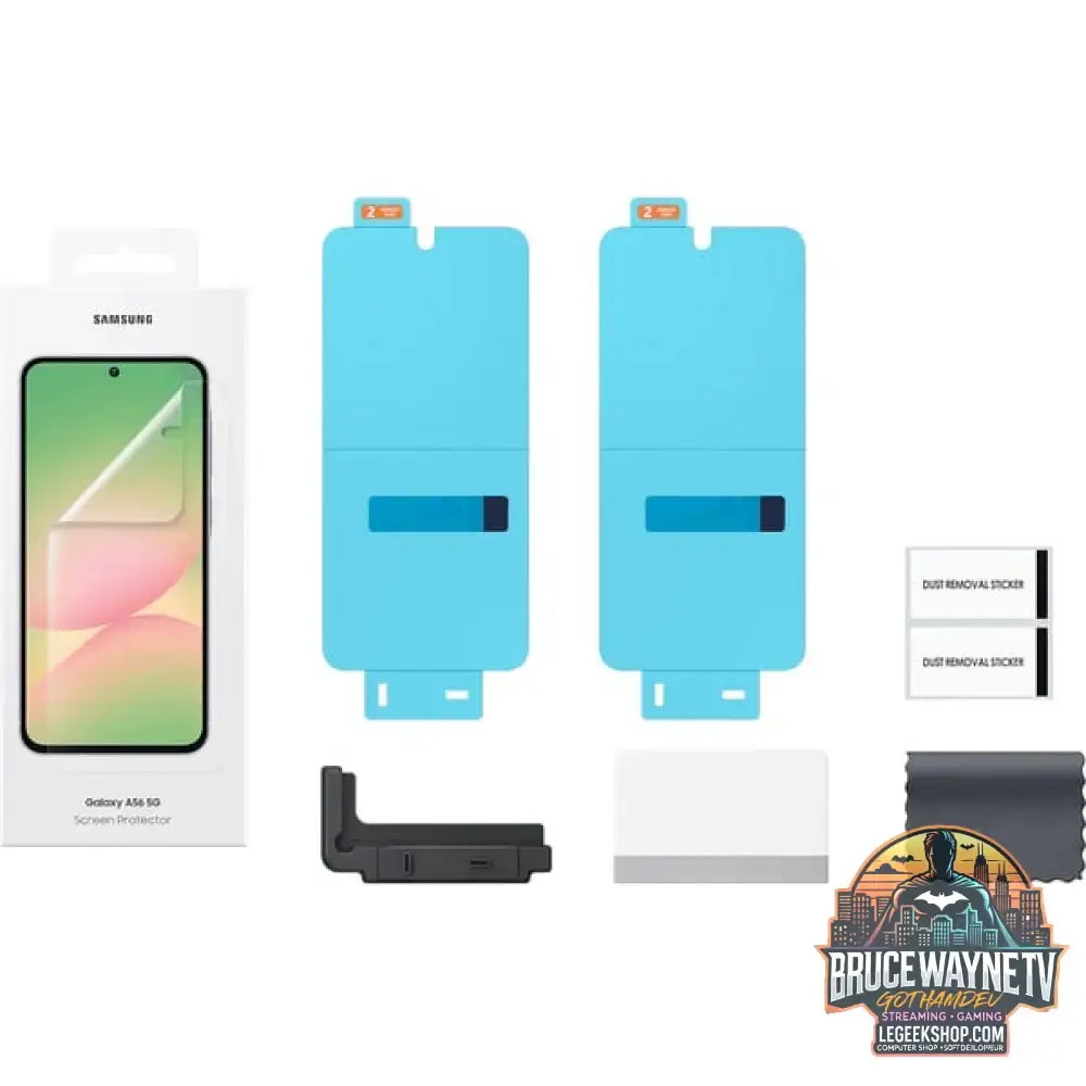 Samsung Screen Protector, Schutzfolie transparent, 2 Stück, für Galaxy A56 5G - Samsung - vue 3