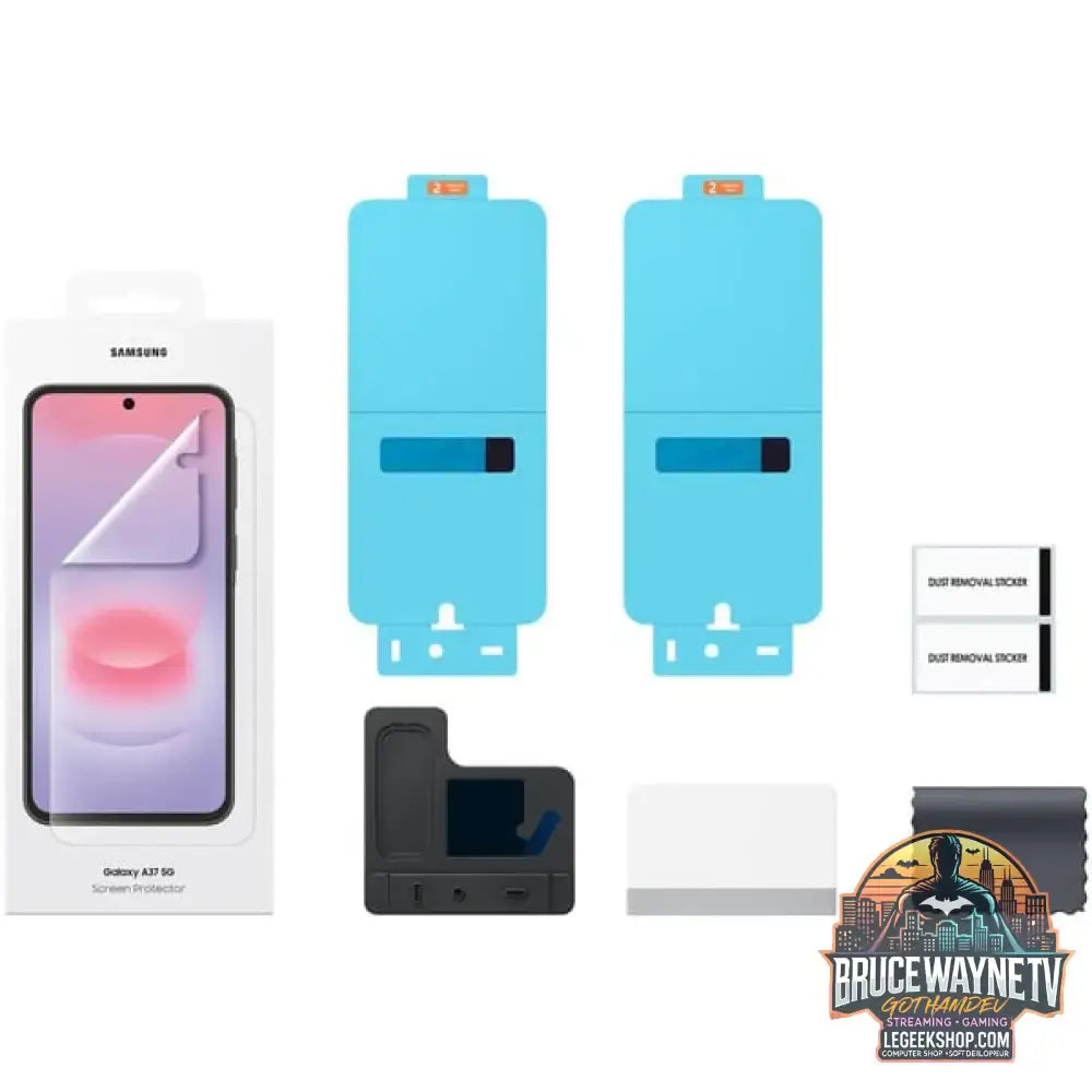 Samsung Screen Protector, Schutzfolie transparent, 2 Stück, für Galaxy A37 5G - Samsung - vue 3