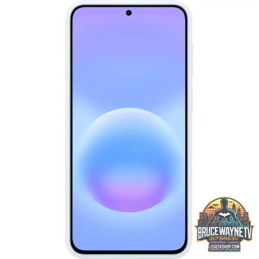Samsung Silicone Case, Handyhülle hellblau, Samsung Galaxy A57 5G - Feature: Aussparung für Kamera - vue 6