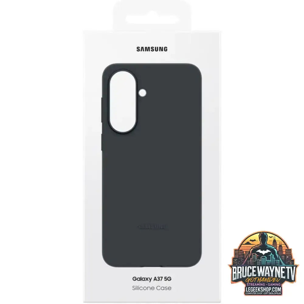 Samsung Silicone Case, Handyhülle dunkelgrün, Samsung Galaxy A37 5G - Feature: Aussparung für Kamera - vue 3
