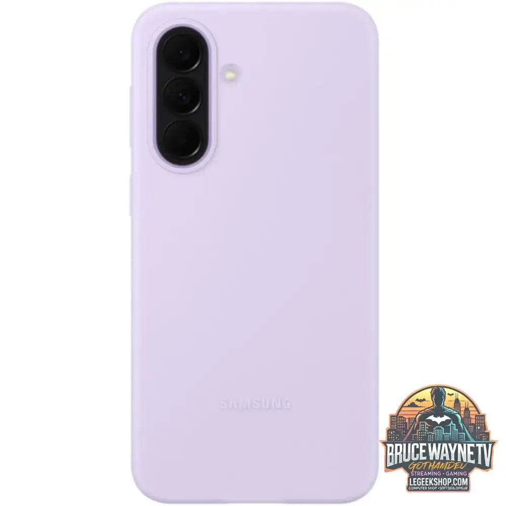 Samsung Silicone Case, Handyhülle hellviolett, Samsung Galaxy A37 5G - Feature: Aussparung für Kamera - vue 5