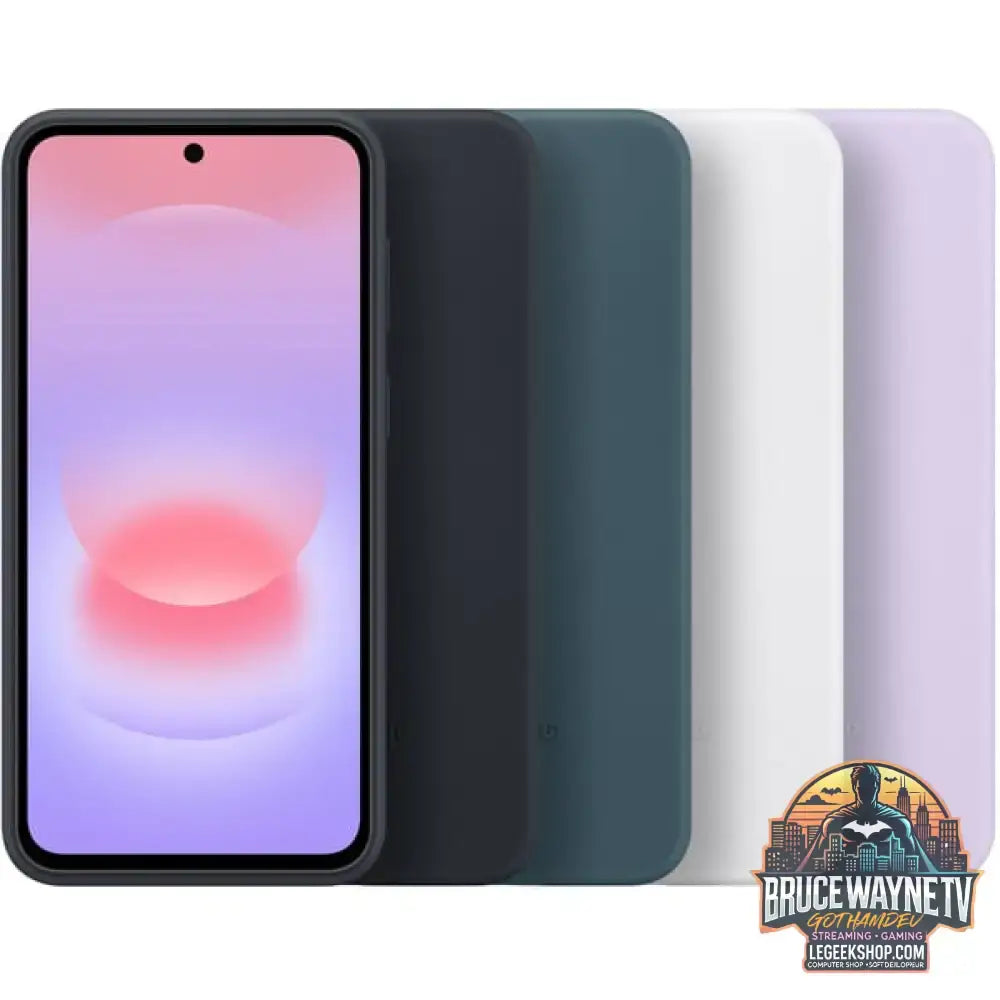 Samsung Silicone Case, Handyhülle schwarz, Samsung Galaxy A37 5G - Feature: Aussparung für Kamera - vue 7
