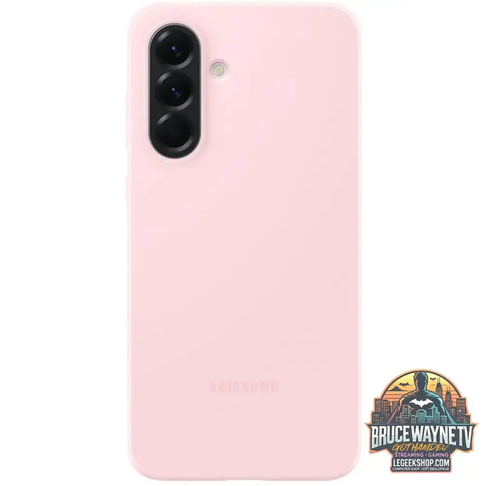 Samsung Silicone Case, Handyhülle rosa, Samsung Galaxy A56 5G - Feature: Aussparung für Kamera - vue 3
