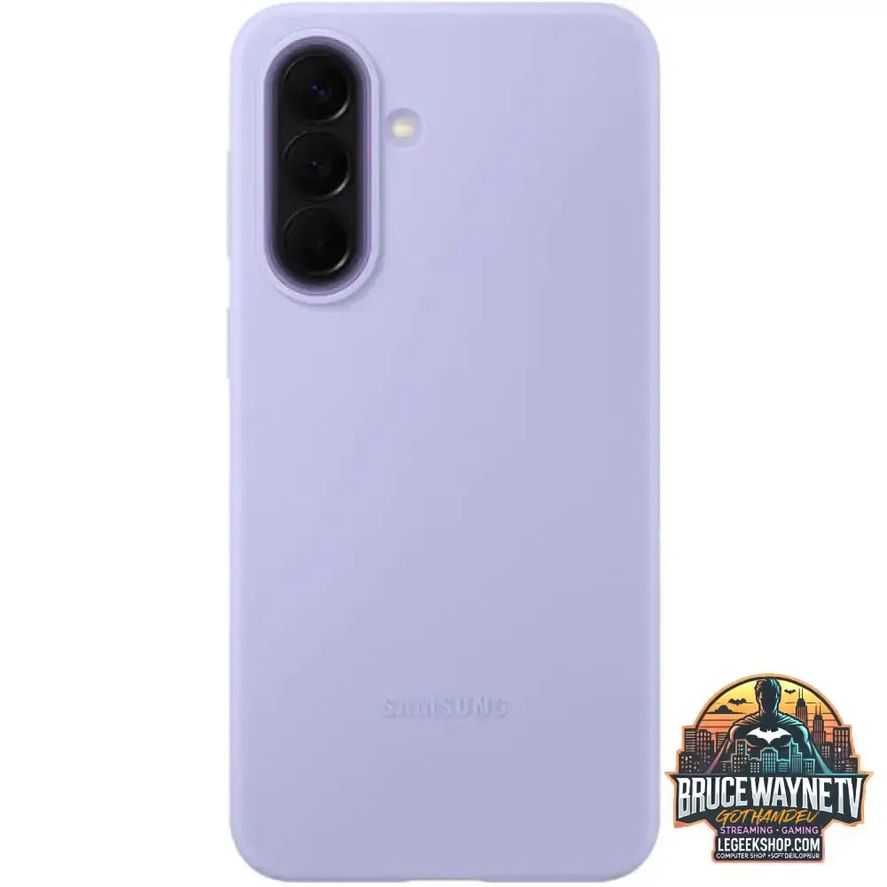Samsung Silicone Case, Handyhülle violett, Samsung Galaxy A57 5G - Feature: Aussparung für Kamera - vue 5