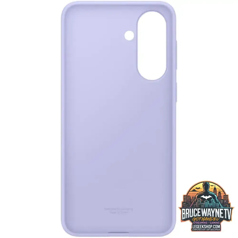 Samsung Silicone Case, Handyhülle violett, Samsung Galaxy A57 5G - Feature: Aussparung für Kamera - vue 2