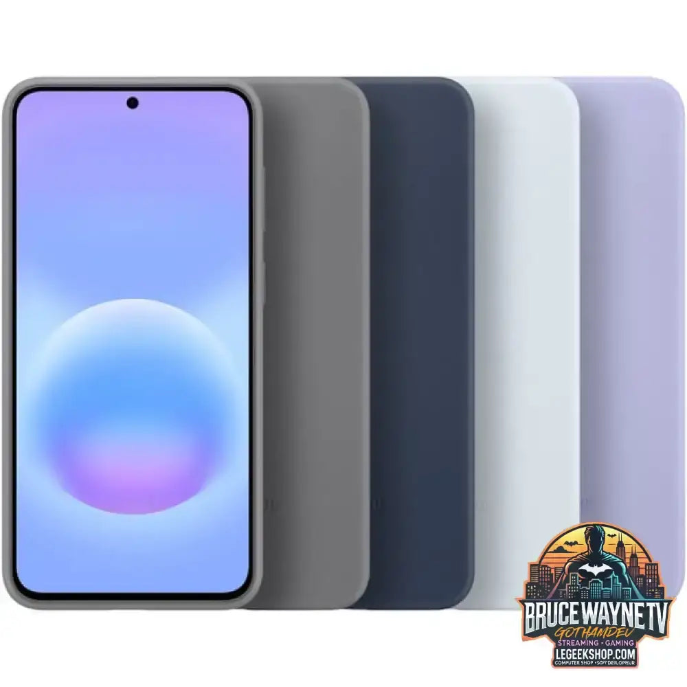 Samsung Silicone Case, Handyhülle violett, Samsung Galaxy A57 5G - Feature: Aussparung für Kamera - vue 7