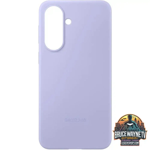 Samsung Silicone Case, Handyhülle violett, Samsung Galaxy A57 5G - Feature: Aussparung für Kamera