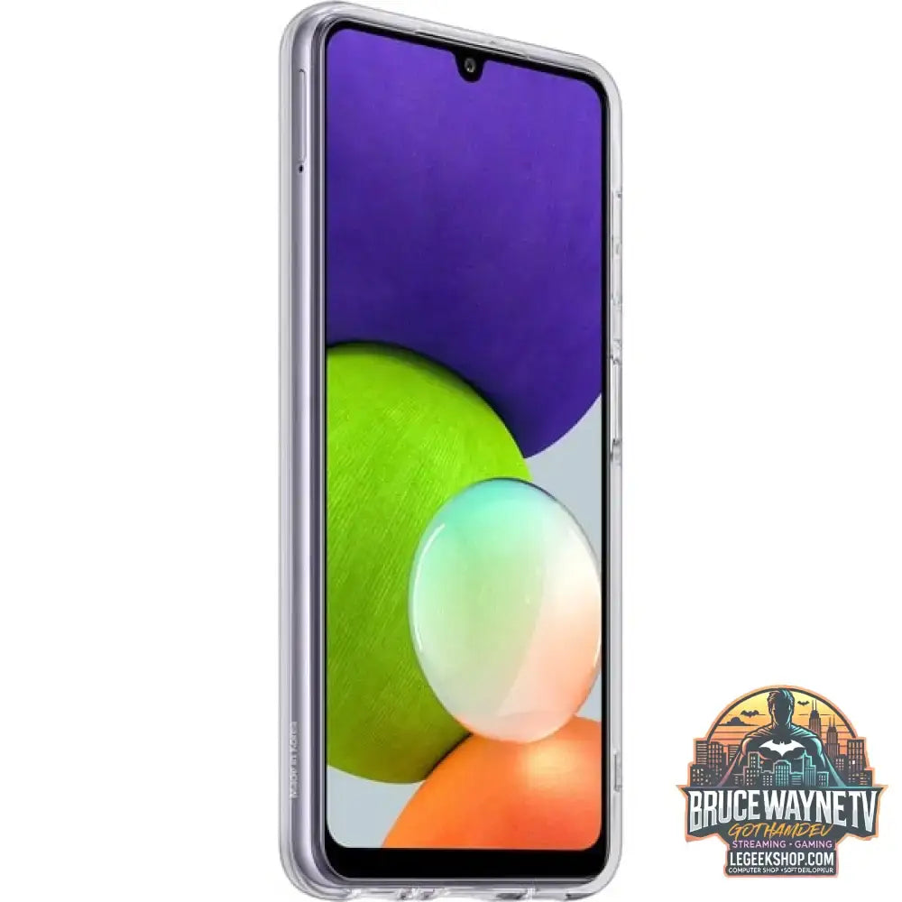 Samsung Soft Clear Cover, Handyhülle transparent, Samsung Galaxy A22 LTE - Samsung - vue 5