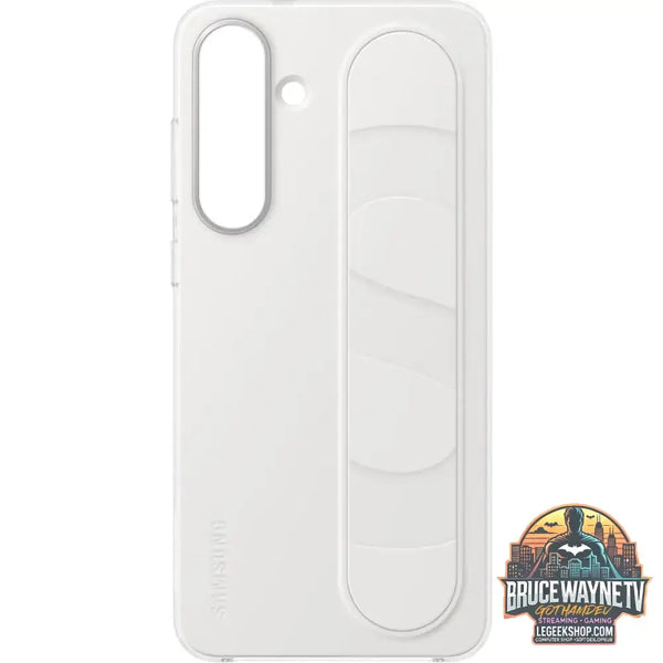 Samsung Standing Grip Case, Handyhülle weiß, Samsung Galaxy S25 FE - Samsung