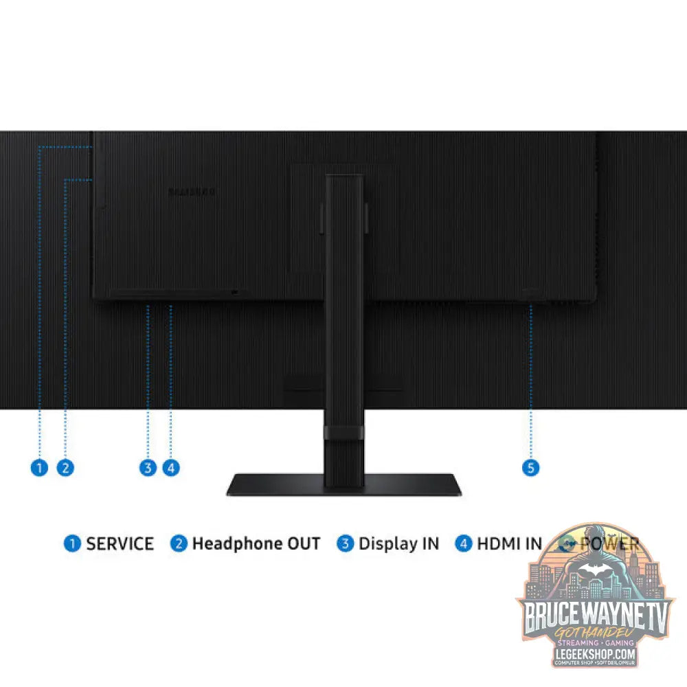 Samsung ViewFinity S37D702EAU 37" 3840 × 2160 px VA 60 Hz - Samsung - vue 6