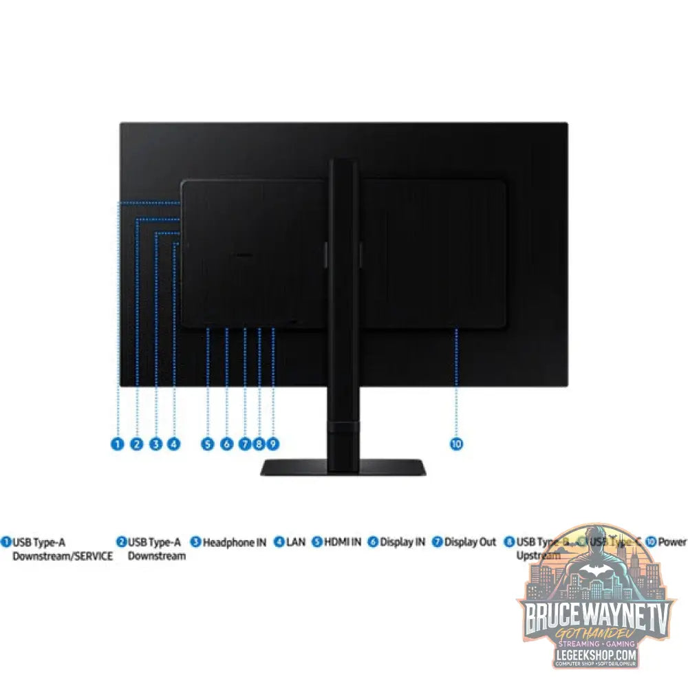 Samsung ViewFinity S60UD S27D600UAU 27" QHD/WQHD IPS 100 Hz - Samsung - vue 17