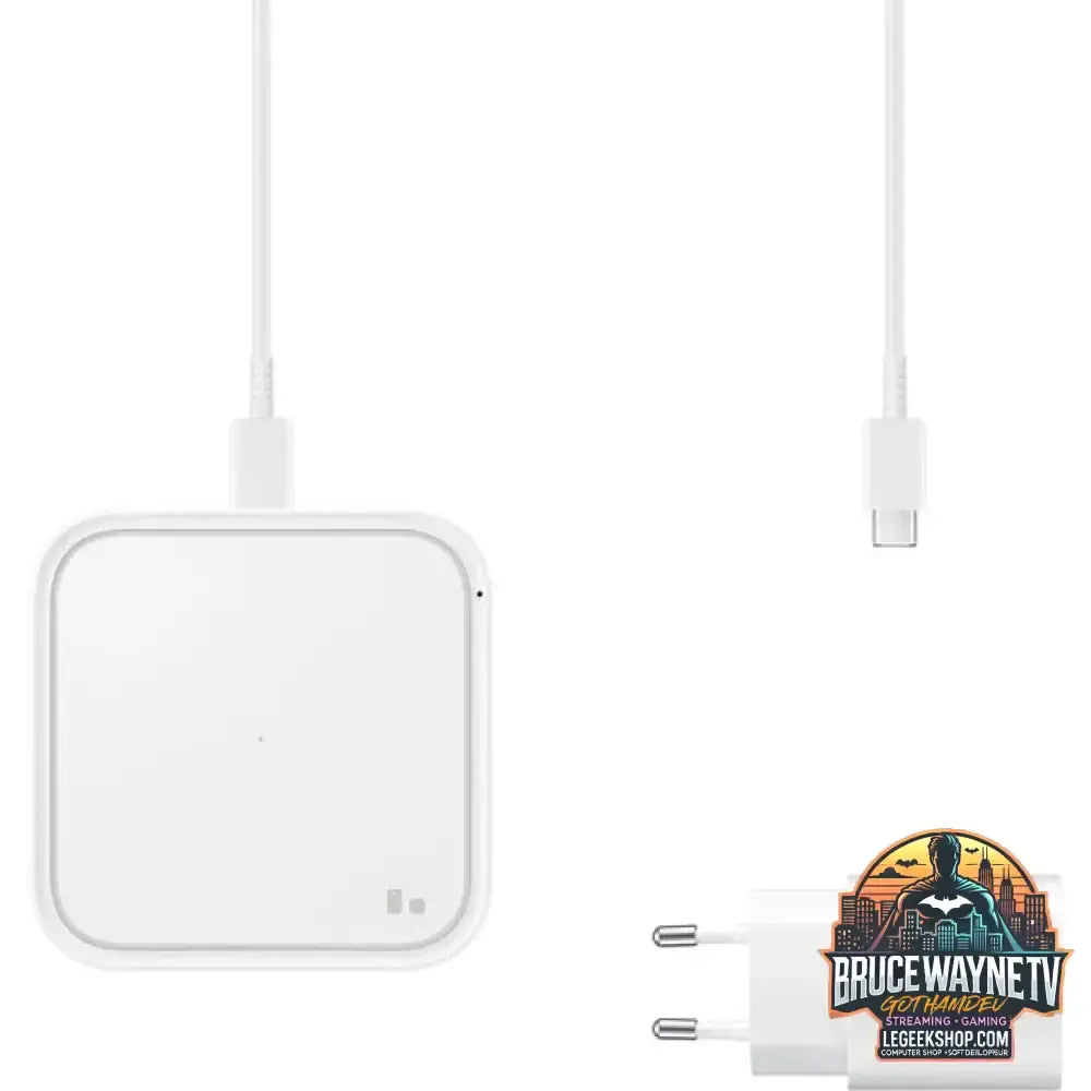 Samsung Wireless Charger Pad mit Schnellladeadapter EP-P2400T, Ladegerät weiß - Samsung - vue 7
