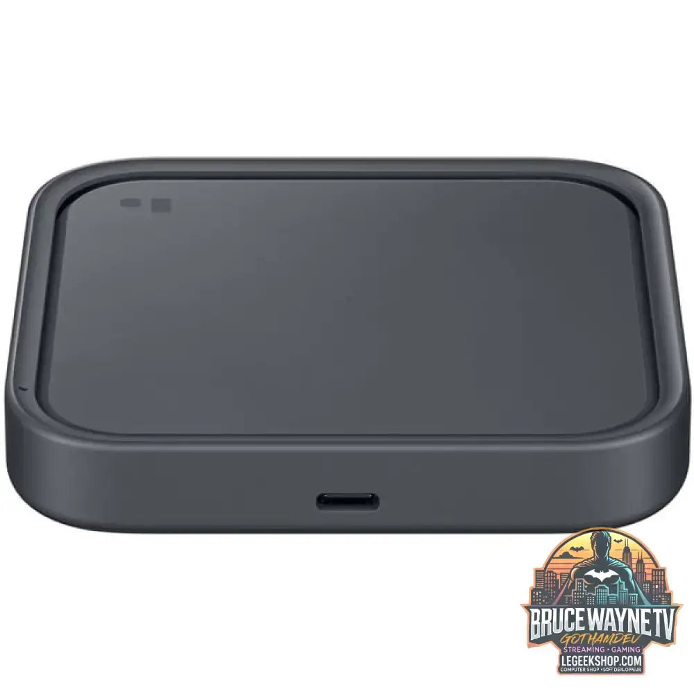 Samsung Wireless Charger Pad EP-P2400, Ladegerät dunkelgrau - Samsung - vue 3