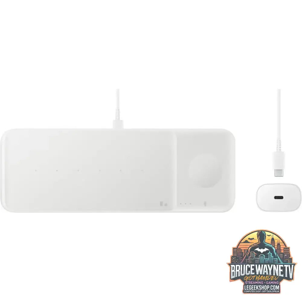 Samsung Wireless Charger Trio EP-P6300, Ladestation weiß - Samsung - vue 7