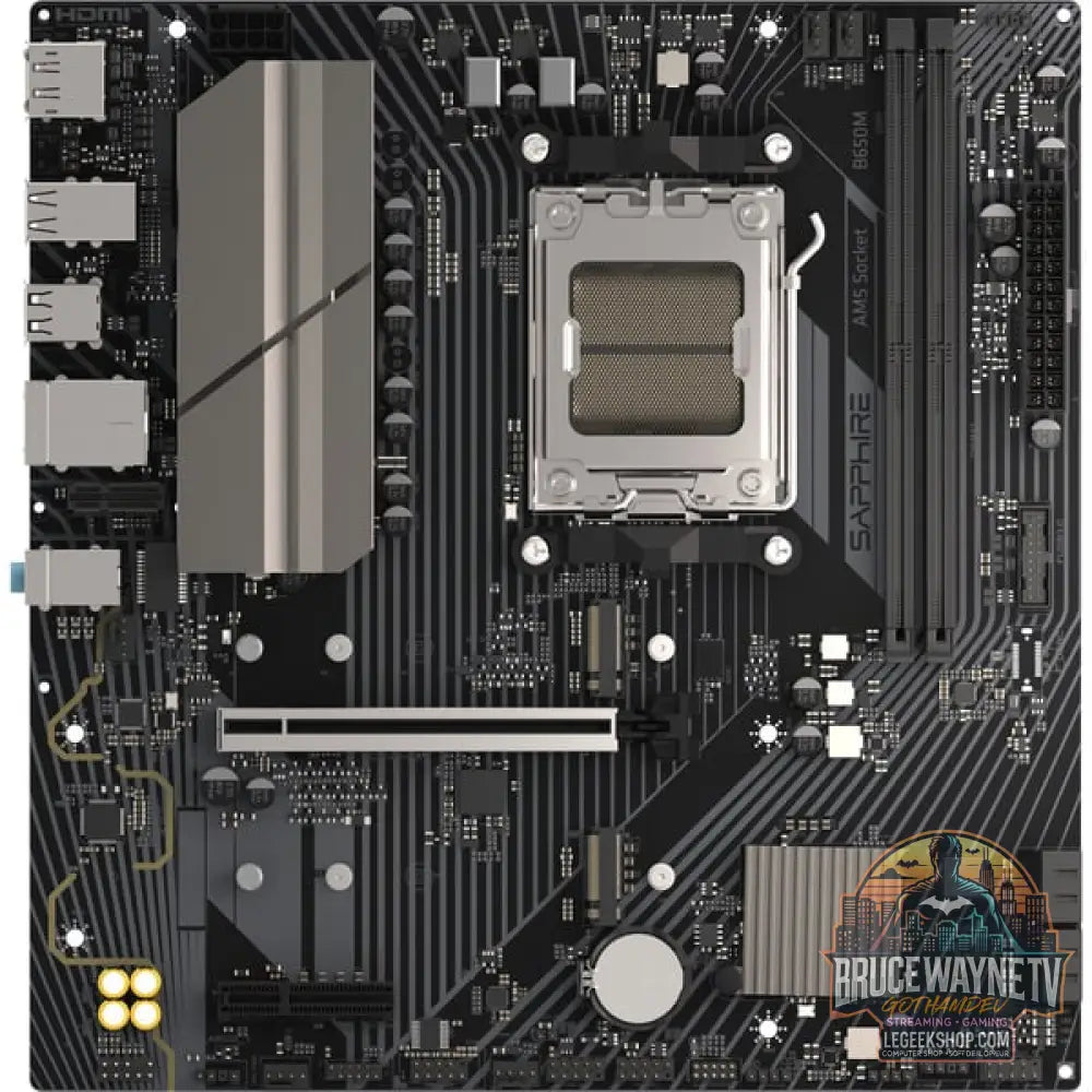 SAPPHIRE B650M-E, carte mère - SAPPHIRE - vue 4