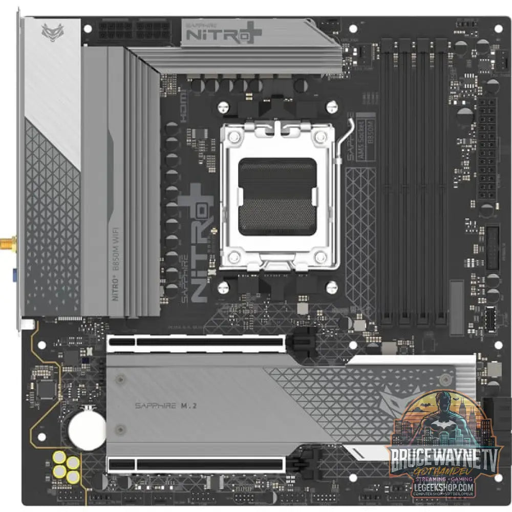 SAPPHIRE NITRO+ B850M WIFI, carte mère - SAPPHIRE - vue 4